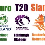 Euro T20 Slam Teams and Cities Announced