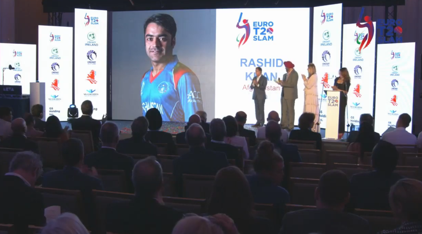 Rashid Khan Icon Player Euro T20 Slam