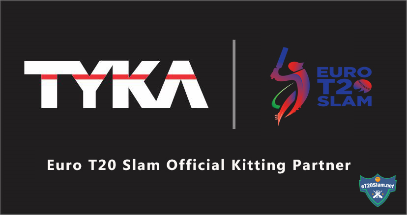 Euro T20 Slam Official Kit Partner Revealed