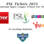 PSL Tickets 2021 - Pakistan Super League Tickets For 2021