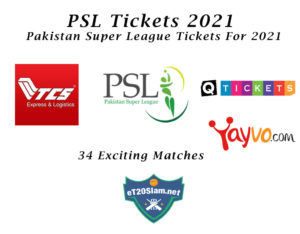 PSL Tickets 2021 - Pakistan Super League Tickets For 2021