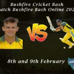 Bushfire Cricket Bash - Watch Bushfire Bash Online 2020