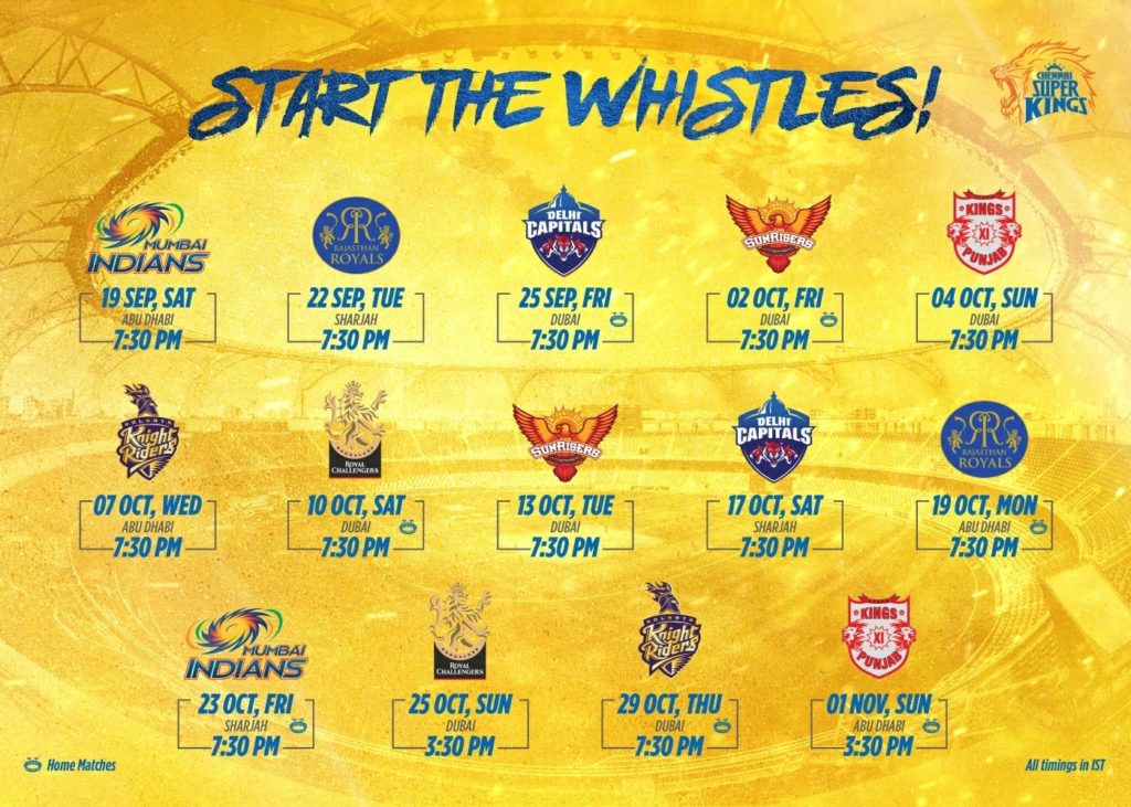 Dream11 Ipl 2020 Schedule Pdf And Ipl 2020 Time Table Images Download 2789