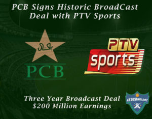 PTV Sports Three-Year Broadcast Deal With PCB
