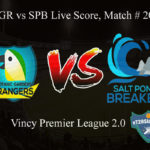 BGR vs SPB Live Score, Match # 20, Vincy Premier T10 League, BGR vs SPB Scorecard Today, BGR vs SPB Lineup