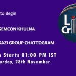 GK vs GGC Live Score, Match 5, Bangabandhu T20 Cup, 2020, GK vs GGC Scorecard Today, GK vs GGC Lineup