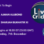 AJM vs SHA Live Score, Emirates D20 Tournament, Ajman vs Sharjah Scorecard Today, AJM vs SHA Lineup