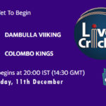 DV vs CK Live Score, Lanka Premier League, DV vs CK Scorecard Today, DV vs CK Lineup