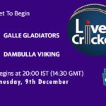 GG vs DV Live Score, Lanka Premier League, GG vs DV Scorecard Today, GG vs DV Lineup
