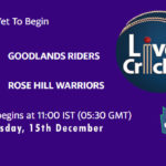 GR vs RHW Live Score, Mauritius Cric10 League, GR vs RHW Scorecard Today