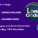 JS vs CK Live Score, Lanka Premier League, JS vs CK Scorecard Today, JS vs CK Lineup