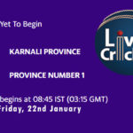 KNP vs PRN1 Live Score, Prime Minister Cup 2021, KNP vs PRN1 Scorecard Today Match, Playing XI, Pitch Report