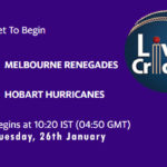 REN vs HUR Live Score, Big Bash League, 2020-21, REN vs HUR Scorecard Today Match, Playing XI, Pitch Report