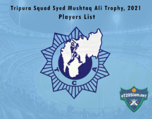 Tripura Squad Syed Mushtaq Ali Trophy, 2021 Players List