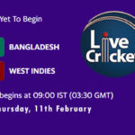 BAN vs WI Live Score, 2nd Test Live, BAN vs WI Scorecard Today Match, Playing XI, Pitch Report