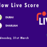 DUB vs SHA Live Score, Emirates D10 Tournament, 2021, DUB vs SHA Scorecard Today