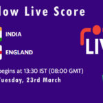IND vs ENG Live Score, 1st ODI, England tour of India, 2021, IND vs ENG Scorecard Today