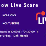 LIO vs TUS Live Score, KCA Presidents Cup T20, 2021, LIO vs TUS Dream11 Today Match