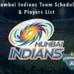 Mumbai Indians IPL 2021 Team Schedule & Players List