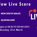 NSW vs QUN Live Score, Marsh One Day Cup, 2021, NSW vs QUN Scorecard Today