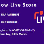 PAN vs TUS Live Score, KCA Presidents Cup T20, 2021, PAN vs TUS Scorecard Today