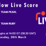 PEA vs RUB Live Score, KCA Pink T20 Challengers, 2021, PEA vs RUB Scorecard Today