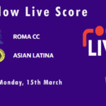 RCC vs ASL Live Score, ECS T10 Rome 2021, RCC vs ASL Scorecard Today