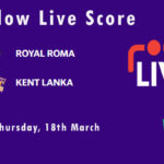 ROR vs KEL Live Score, ECS Italy Rome 2021, ROR vs KEL Scorecard Today
