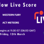 WF-W vs AM-W Live Score, Women's National Cricket League, 2021, WF-W vs AM-W Dream11 Today Match