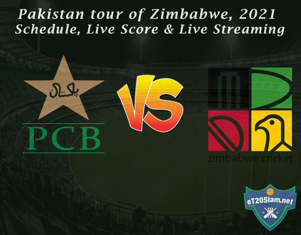 pakistan tour zimbabwe 2021