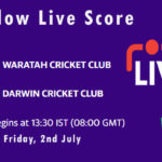 DDC vs WCC Live Score, Final, Darwin T20 2021, DDC vs WCC Playing XIs