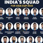 Team India Complete Squad for Asia Cup 2023