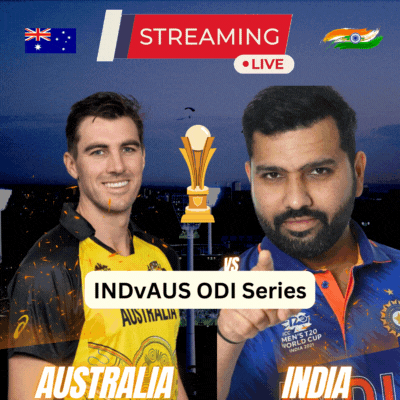 IND vs AUS ODI Series Live Streaming